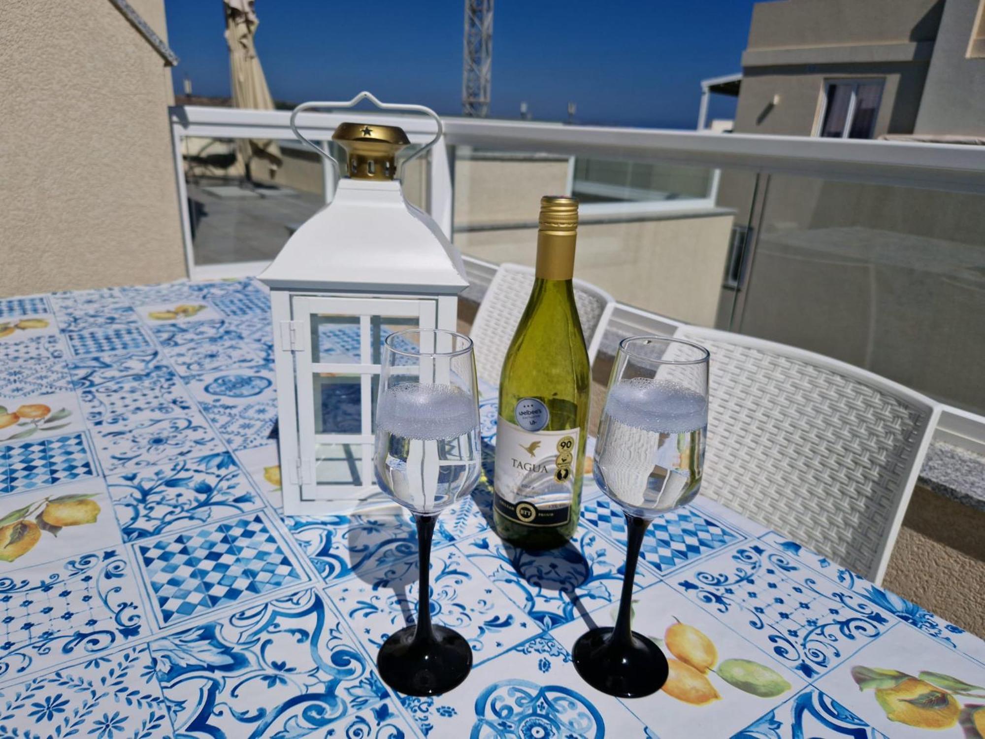 Апартаменты Sea View New Penthouse Terrace & Garage Parking Сент-Полс-Бей Экстерьер фото